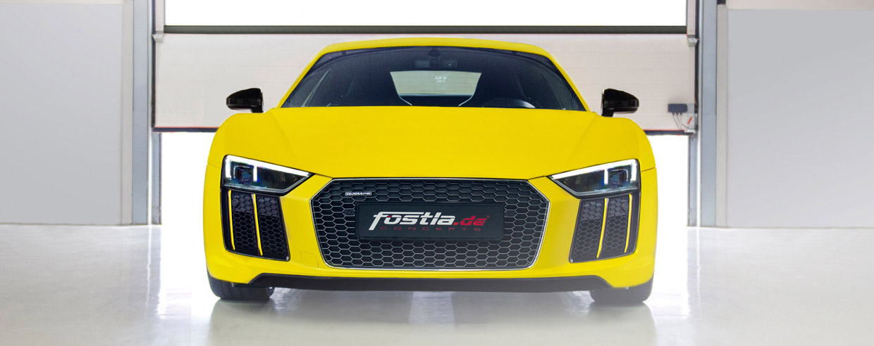 Fostla.de Audi R8 V10 Plus front view