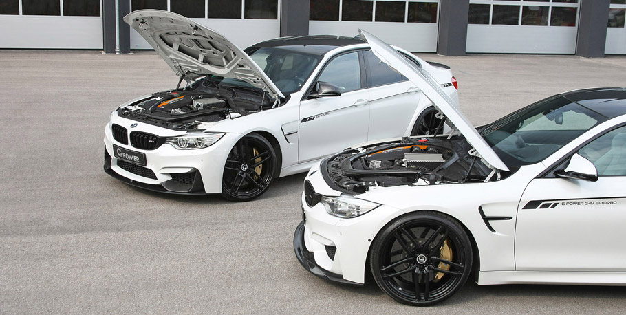 G-Power BMW M3 F80 and M4 F82 engine 
