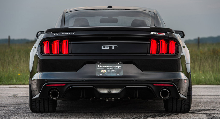 Hennessey Ford Mustang HPE800 rear view