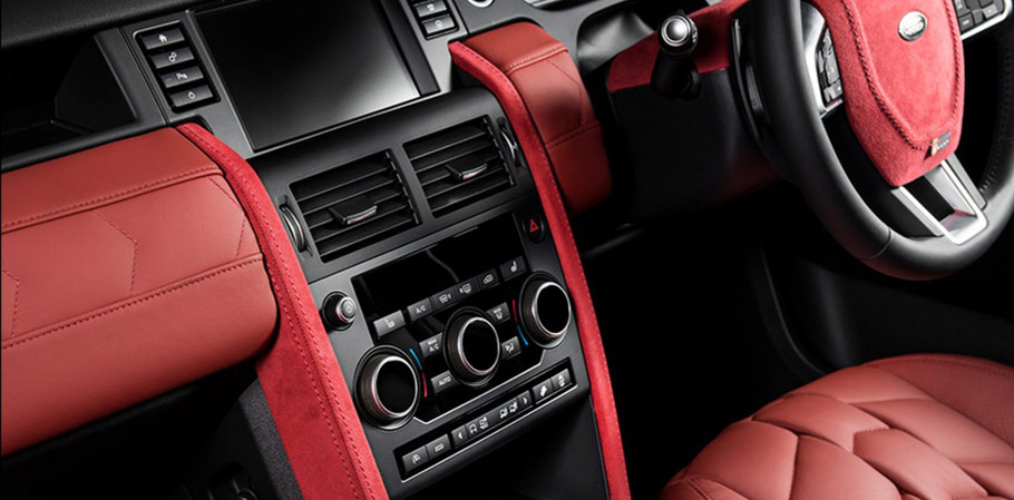 Kahn Land Rover Discovery Sport Black Label Edition interior 