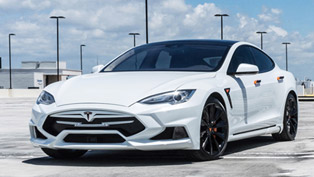 Watch the restyled Tesla Model S roll on the streets of Miami [w/video]