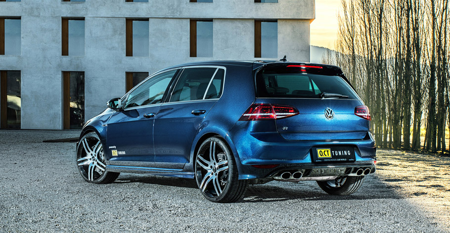 O.CT Tuning Volkswagen Golf VII R rear view