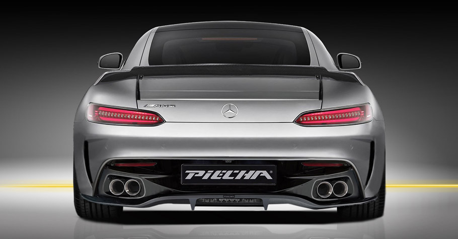 Piecha Mercedes-AMG GT S Renderings rear view