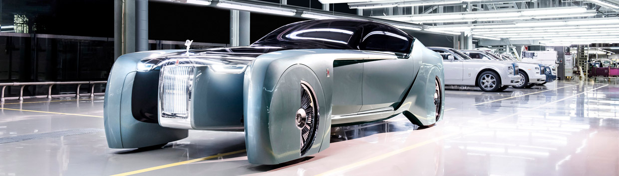 Rolls-Royce VISION NEXT 100 front view