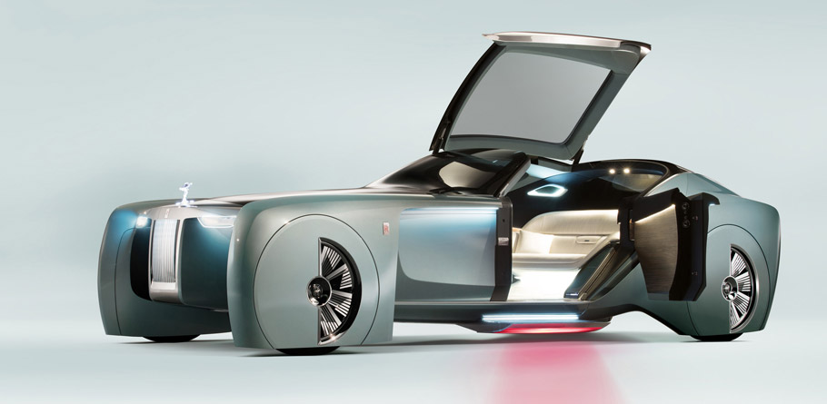 Rolls-Royce VISION NEXT 100 side view