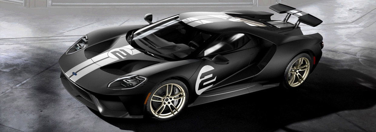 2017 Ford GT '66 Heritage Edition side view