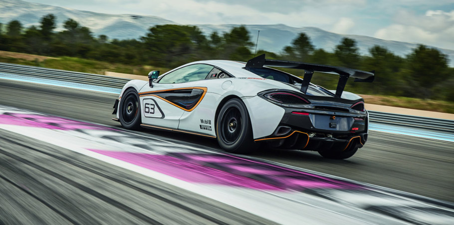 McLaren 570S Sprint rear view