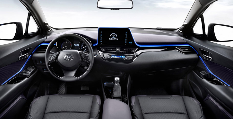Toyota C-HR interior first image