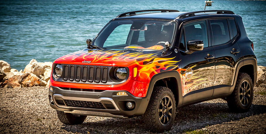 Jeep Renegade Hell's Revenge front view