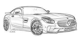 this is how the mercedes-amg gt s could look, if …