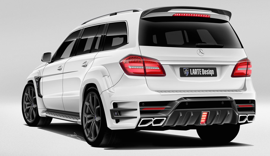  LARTE Design Mercedes-Benz GLS Crystal front view