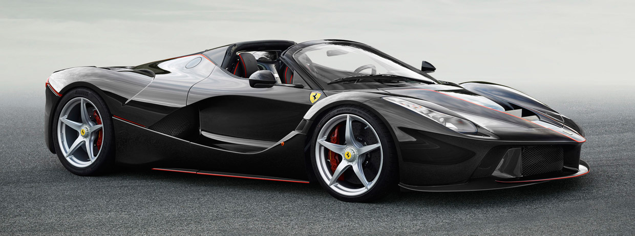 LaFerrari Roadster side view