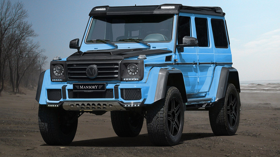 MANSORY Mercedes-Benz G500 4x4 front view