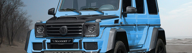 Sky blue carbon fiber Mercedes-Benz G500 is one of the best vehicles you’ll see this summer  