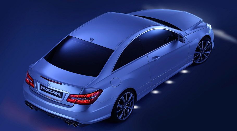 PIECHA Design Mercedes-Benz E-Class Coupe rear view