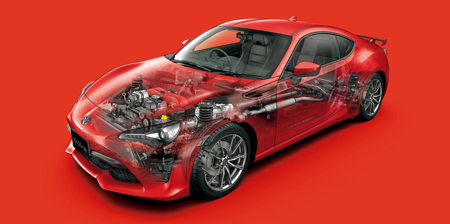 2016 Toyota 86 Facelift underneath