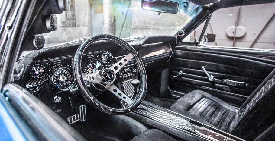 1967 Ford Mustang Fastback by Carlex Design interior side view