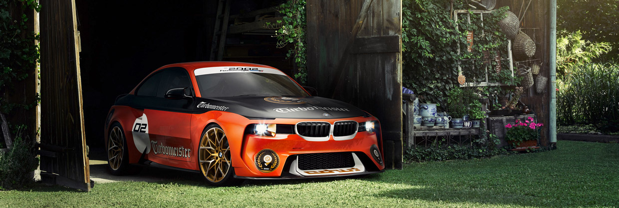 BMW 2002 Hommage Concept front view
