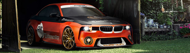 BMW 2002 Hommage Concept with cute new livery and dedication
