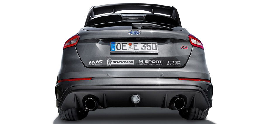 Eibach Ford Focus RS rear view