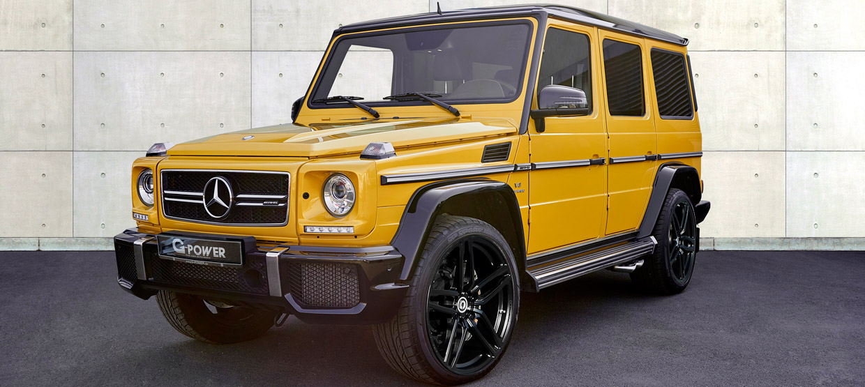 G-POWER Mercedes-AMG G63 front view