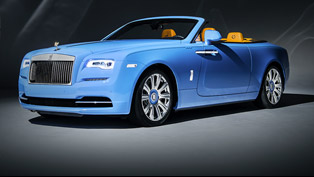 imagine a bespoke rolls-royce dawn cabriolet in blue! you are welcome!