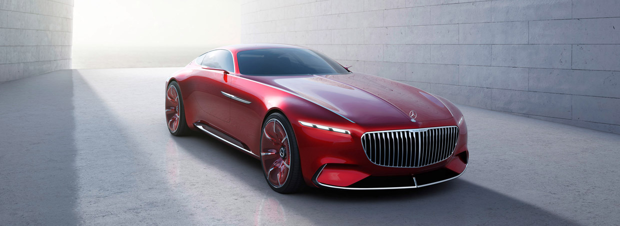 Vision Mercedes-Maybach 6 front view