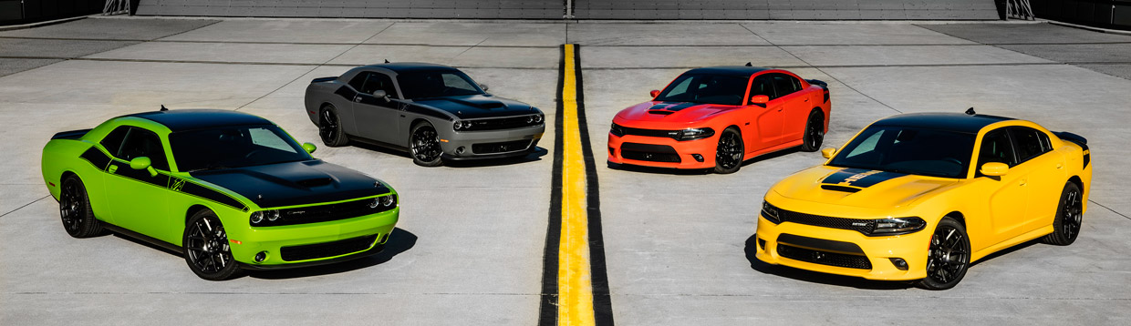 2017 Dodge Charger Daytona and Dodge Challenger T/A models 