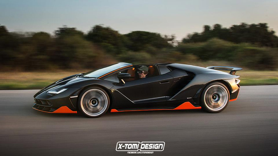 Lamborghini Centenario Roadster by X-TOMI Design 