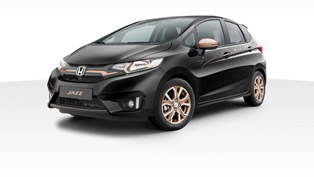 jazz and hatches at honda's stand at the paris motor show