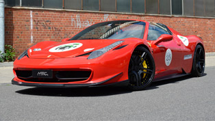 ferrari with a touch of mec design magic: a rather satisfactory result!