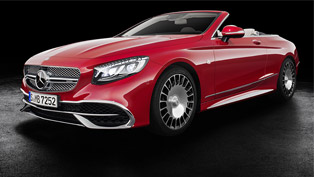 Maybach proudly showcases its first cabrio vehicle. And it is fabulous!