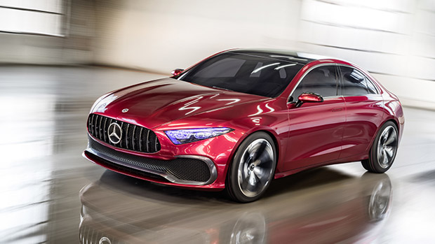 The Concept A Sedan: Mercedes' passionate greeting of Spring The Concept A Sedan: Mercedes' passionate greeting of Spring