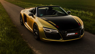 menacing and muscular: fostla.de's own vision of a perfect audi vehicle
