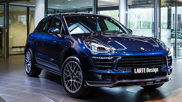LARTE Design's depiction of a Porsche Macan SUV: masterfully executed