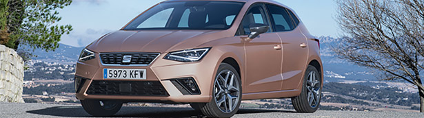 The new Seat Ibiza is modest in design, but strong in performance The new Seat Ibiza is modest in design, but strong in performance