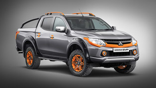 mitsubishi team showcases one more limited edition machine: the barbarian