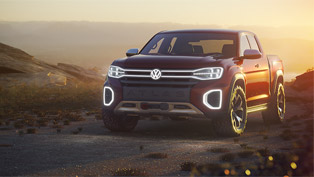 VW team showcases Atlas Tanoak Concept at the New York Show 