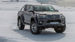 toyota and arctic trucks reveal a rather special hilux model