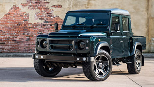 Kahn Design team reveals its sexy Aintree Defender vehicle 