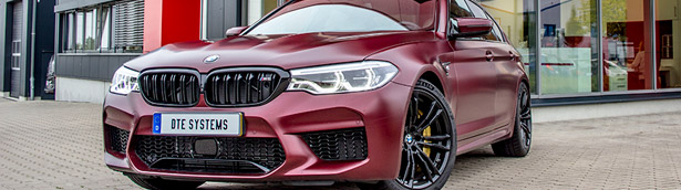 DTE Systems installs PowerControl function on a lucky BMW M5 machine DTE Systems installs PowerControl function on a lucky BMW M5 machine