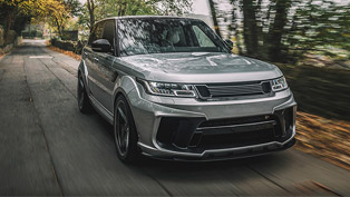 a lucky range rover sport undergoes exclusive kahn design surgery