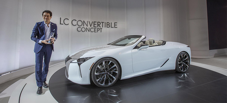 2019 Lexus LC Convertible Concept 