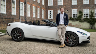 aston martin showcases new db11 volante at a special event!