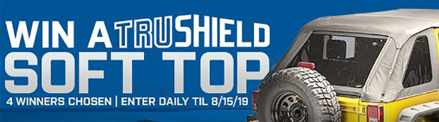 TruShield’s WranglerSoft Top Giveaway TruShield’s WranglerSoft Top Giveaway