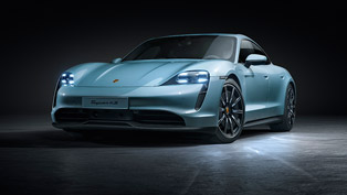 Porsche unveils new electrified Taycan 4S. Check it out! 
