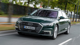 audi reveals details about new 2020 a8 tfsi e lineup
