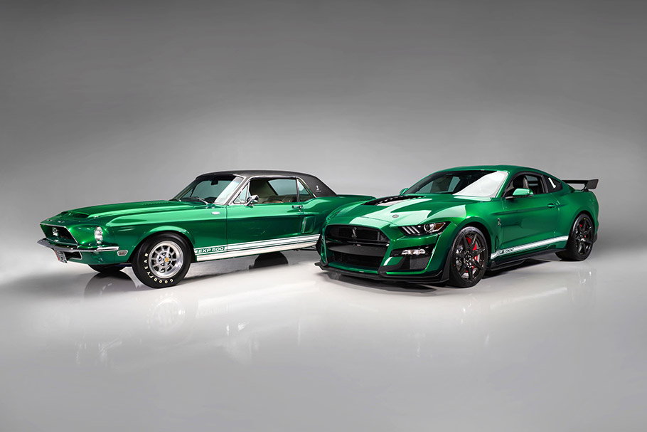 2020 Mustang Shelby Little Red and Green Hornet