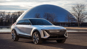 Lyriq show car leads Cadillac into electric future