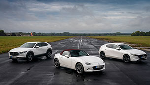 First Mazda 100th anniversary special edition series cars arrive in the UK
